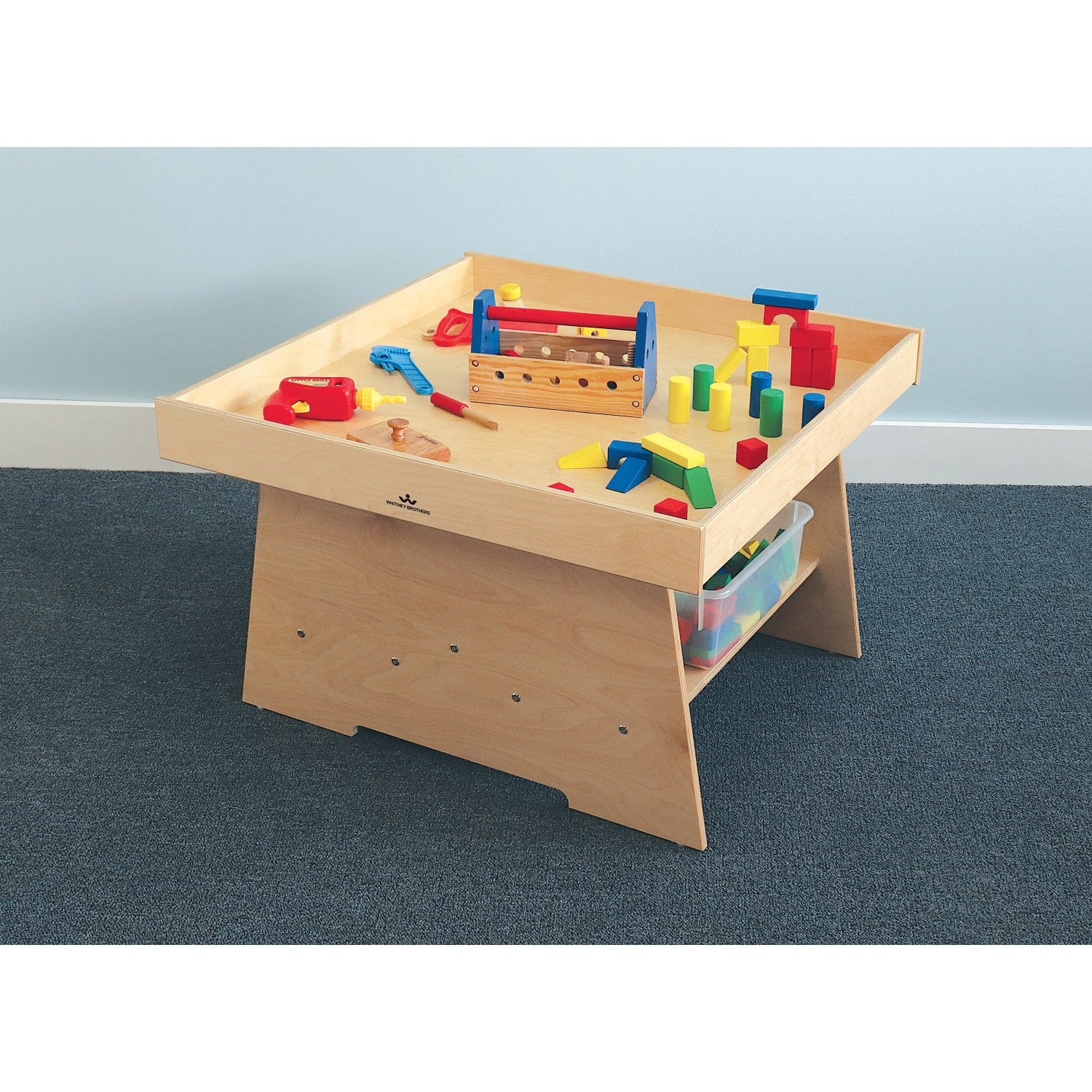 Big Wide Discovery Table - Kids Activity Table for Learning & Play - Perfect for Home, Classroom & Daycare Use