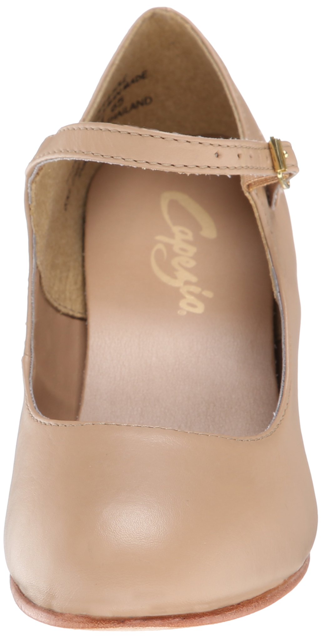 Capezio Women's Manhattan Character Dance Shoes - Professional T-Strap Heels for Jazz, Theater & Ballroom Performances | Comfortable Leather Pumps for Dancers & Performers