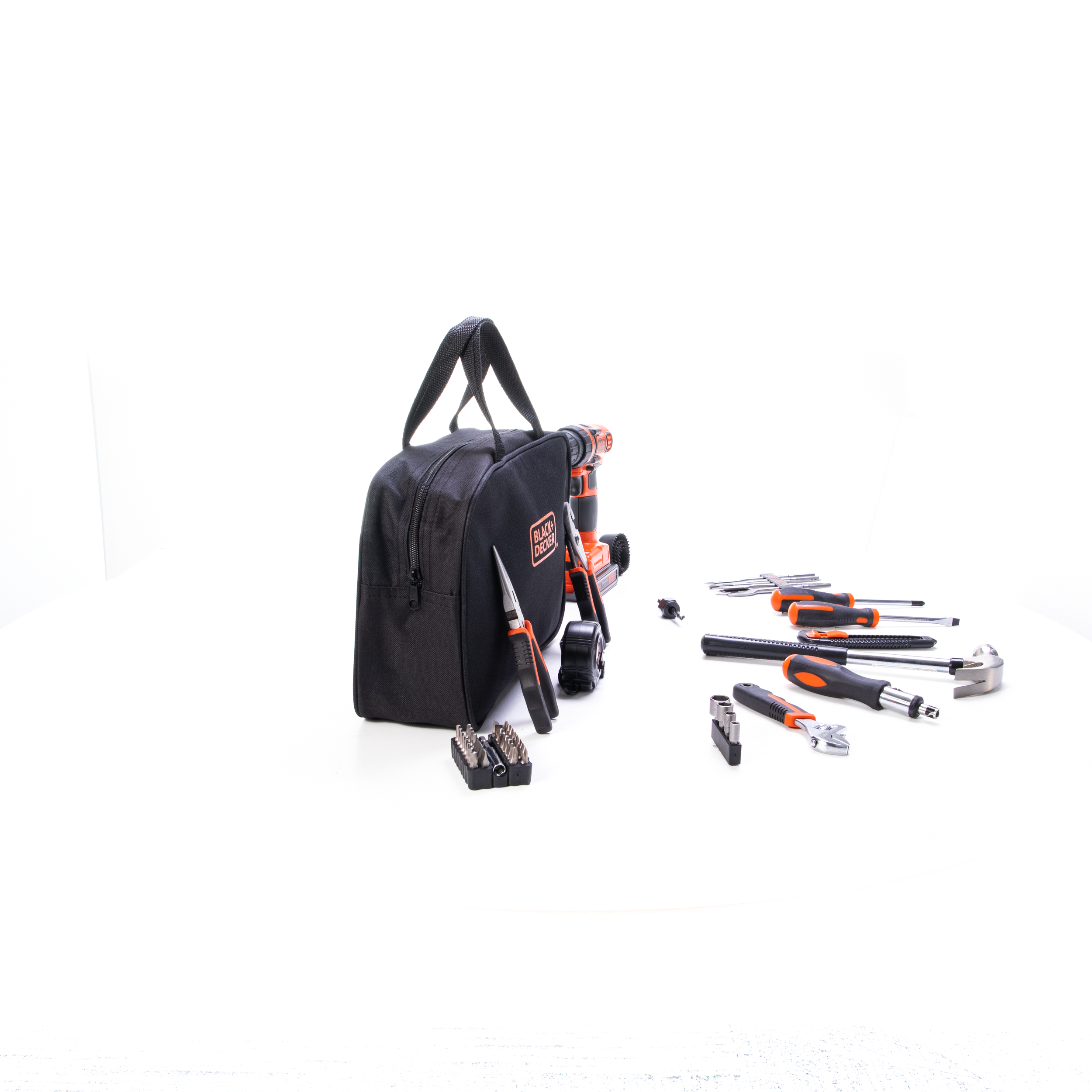 20V MAX Lithium Ion Cordless Drill Driver with 68-Piece Accessory Kit - Powerful Electric Screwdriver for Home DIY, Woodworking & Construction Projects