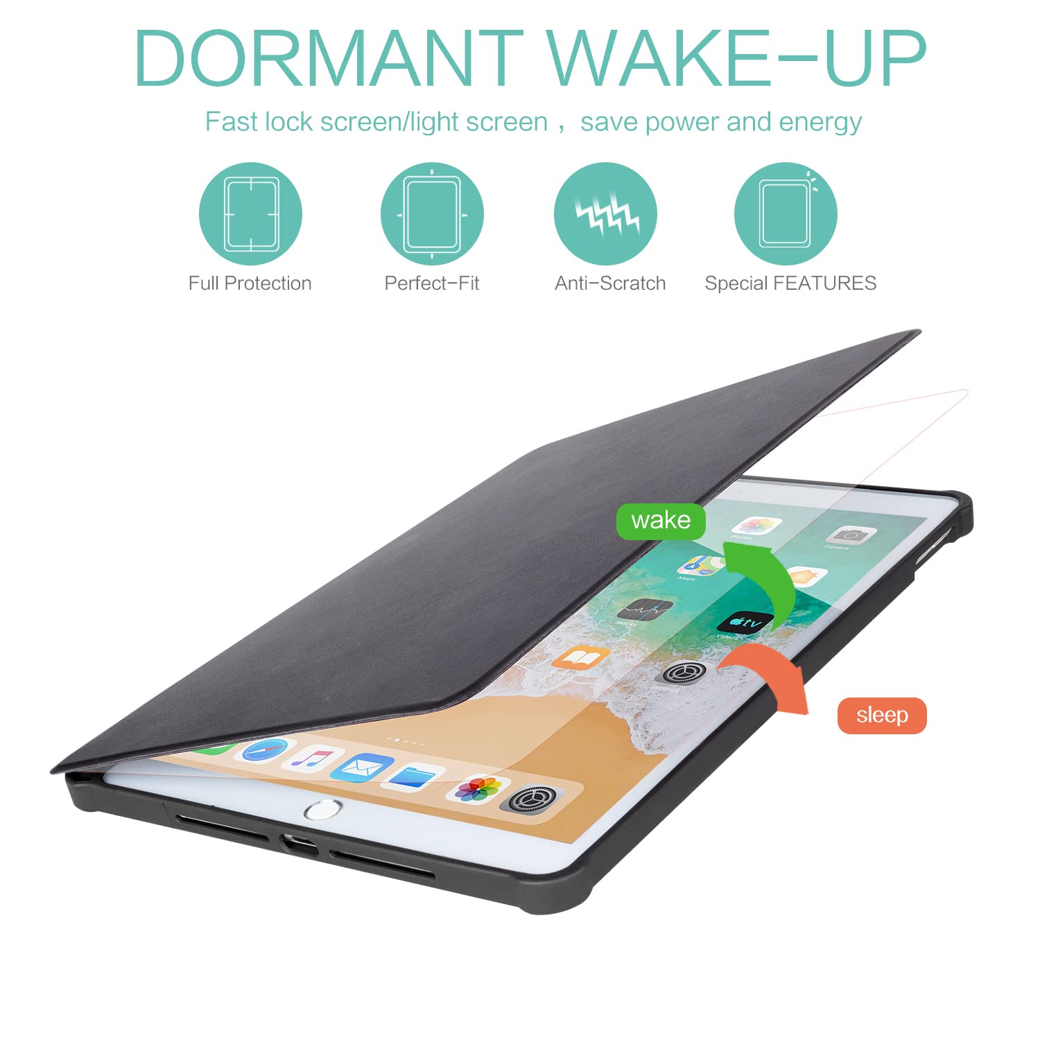 Premium Protective Case for iPad 9th/8th/7th Gen 10.2