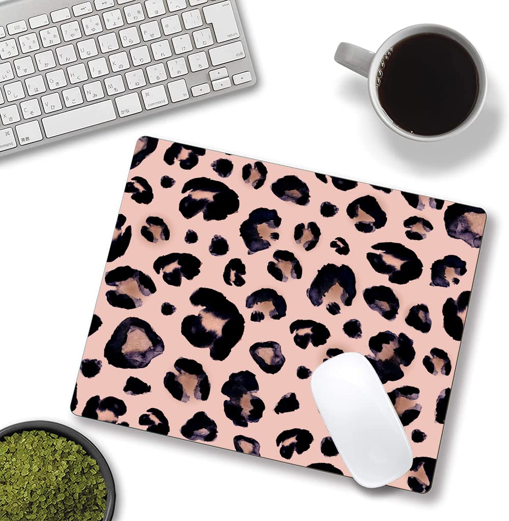 Premium Non-Slip Leopard Print Mouse Pad - 9.5×7.9 Inch Textured Gaming Mouse Mat for Laptop, Computer & PC - Perfect for Office, Gaming & Home Workspace