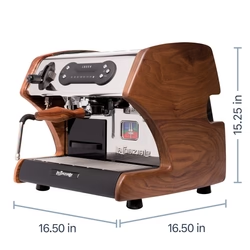 LUCCA A53 Mini V2 Reservoir Espresso Machine - Compact Home Coffee Maker for Espresso Lovers | Perfect for Small Kitchens, Offices & Coffee Shops