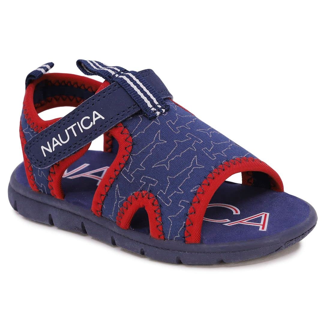 Nautica Kids Sports Sandals for Boys & Girls - Breathable Water Shoes with Open Toe Design for Swimming, Beach & Summer Activities - Lightweight Athletic Sandals for Little & Big Kids (Toddler to Youth Sizes)