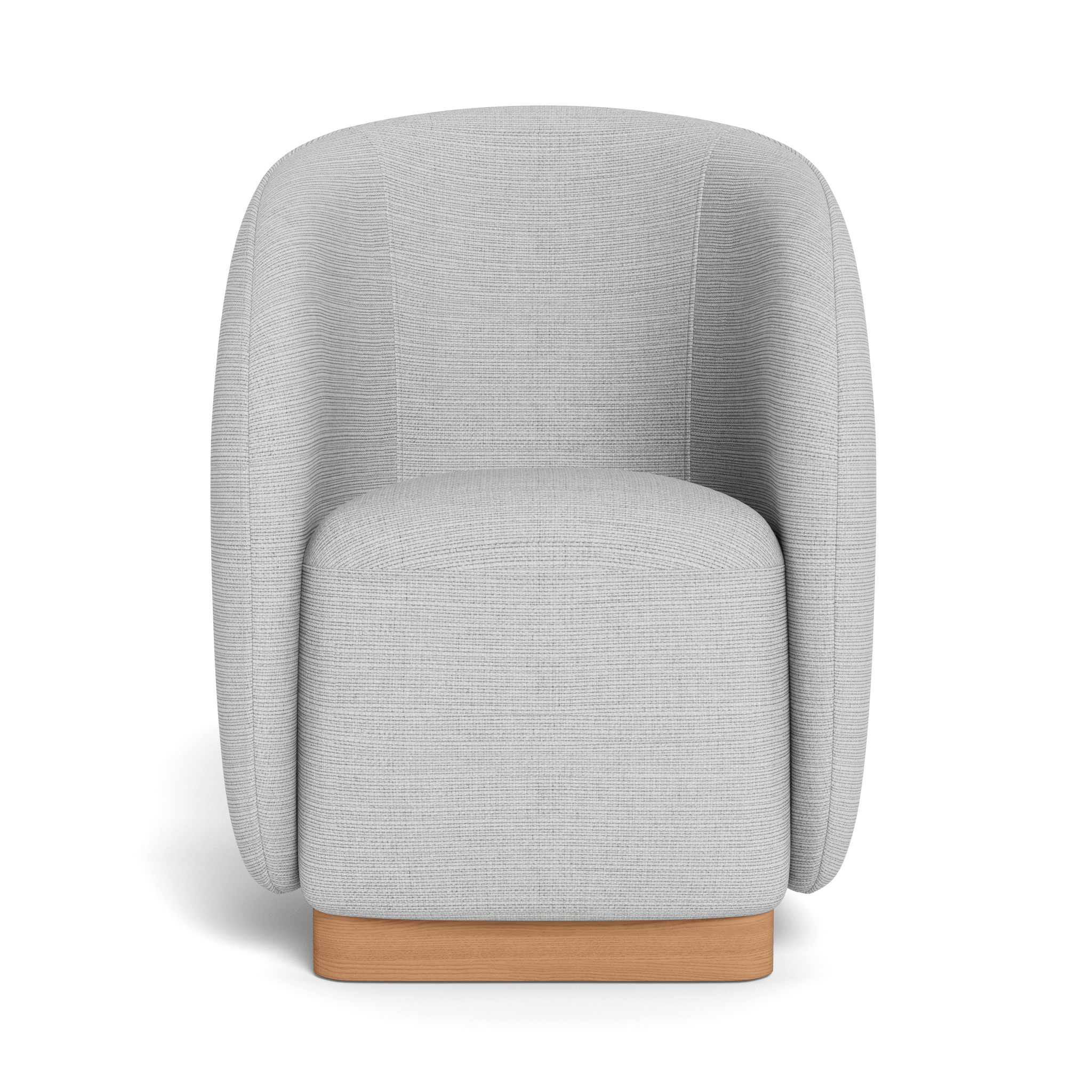 Como Modern Dining Chair - Mid Century Style Wooden Seat with Upholstered Cushion - Perfect for Kitchen, Dining Room & Breakfast Nook