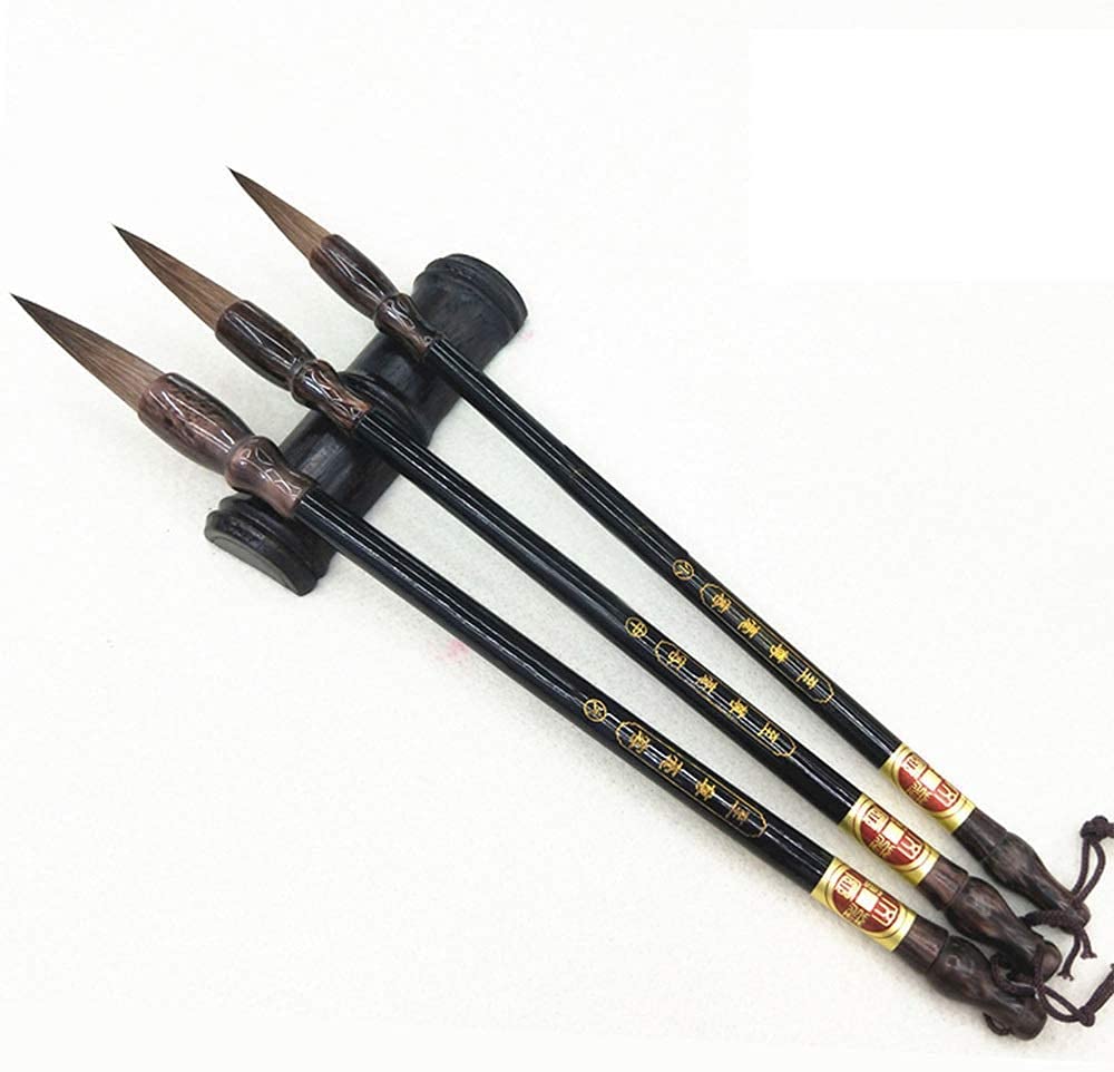 Premium Chinese Calligraphy Brush Set - Traditional Ink Painting & Calligraphy Brush Pens for Artists - Perfect for Beginners & Professionals - Ideal for Home Decoration, Gift Giving & Zen Meditation Practice