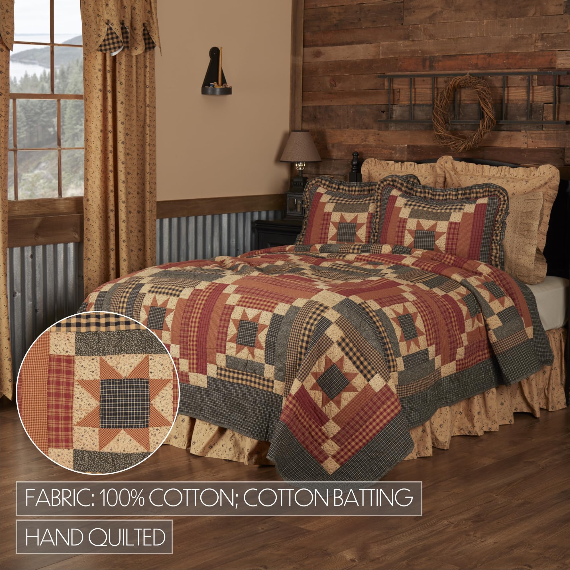 VHC Brands Maisie California King Quilt 130