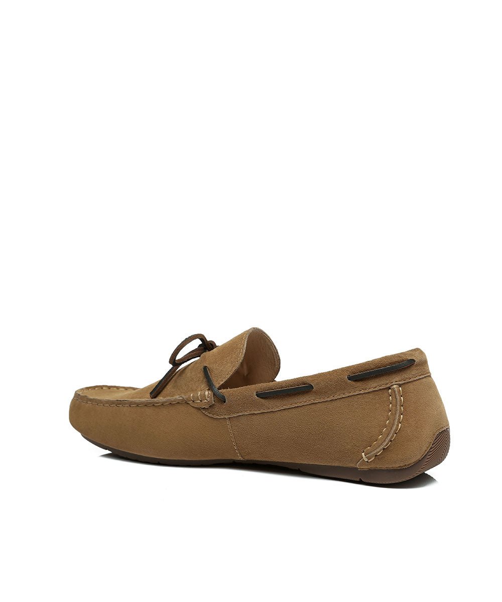Men's Bryan Moccasin Shoes - Genuine Leather Slip-On Loafers for Men | Comfortable Casual & Office Wear | Perfect for Business, Travel & Everyday Use