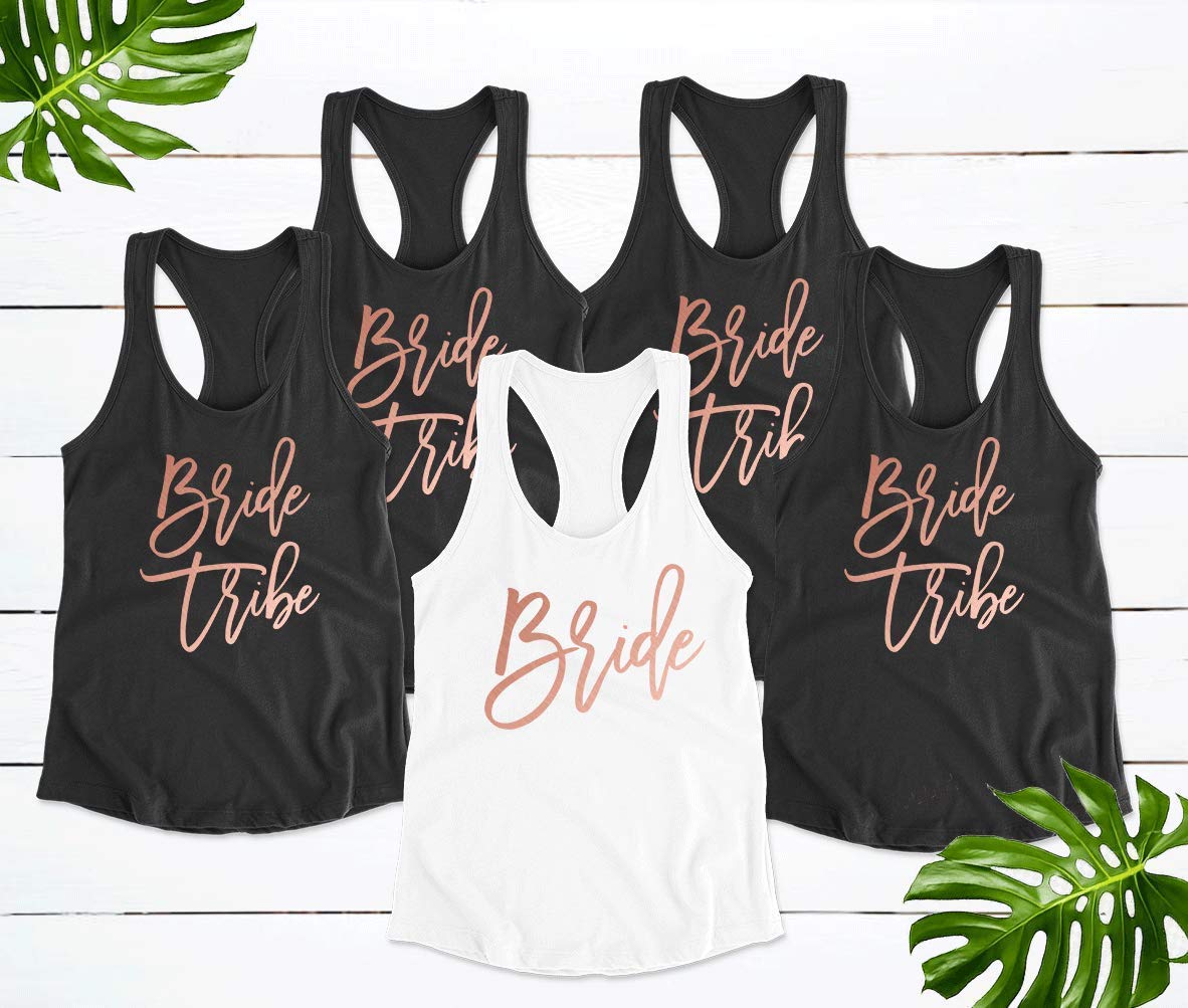 Bachelorette Party Shirts for Women - Bride Tribe Tank Top & Bridesmaid Gifts | Perfect for Wedding Parties, Bridesmaid Proposals & Bachelorette Celebrations