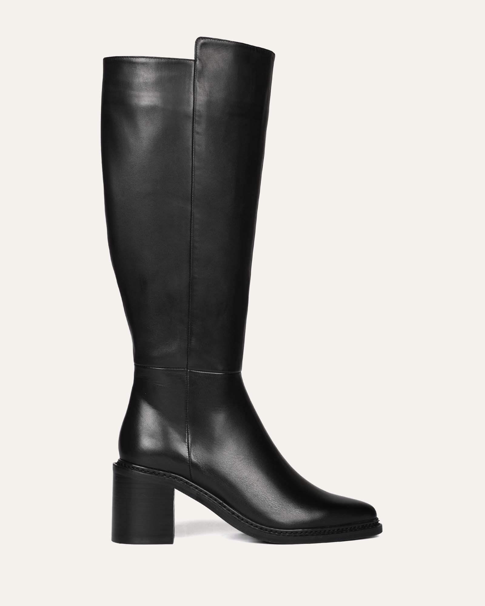 BLACK LEATHER