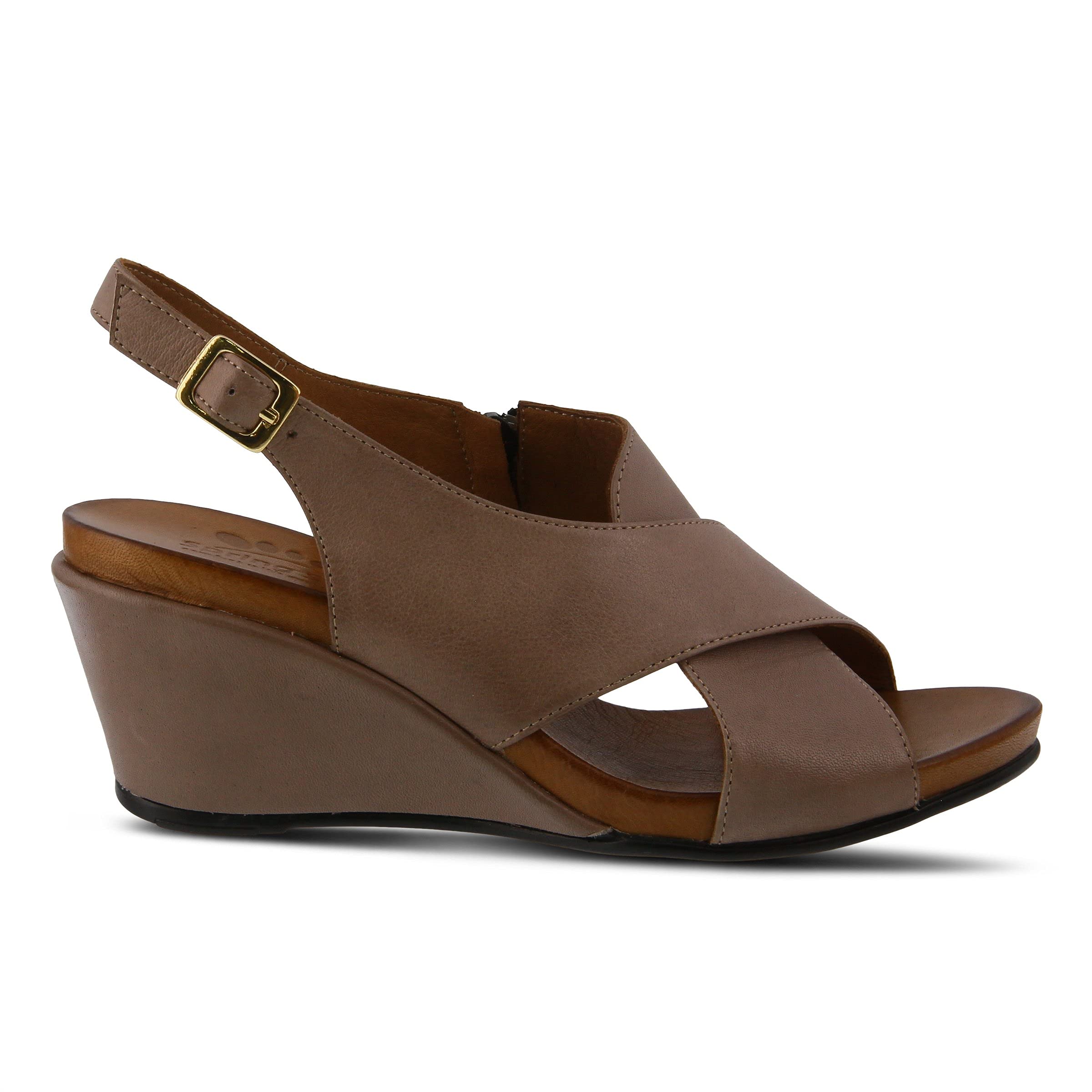 Spring Step Women's Caronise Comfort Wedge Sandals - Breathable Summer Casual Shoes for Walking, Beach & Outdoor Activities
