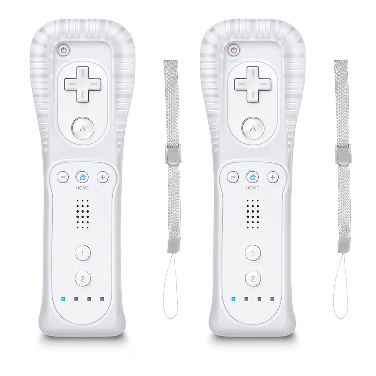 Wireless Wii Controller 2 Pack for Wii/Wii U with Case - Gaming Accessories