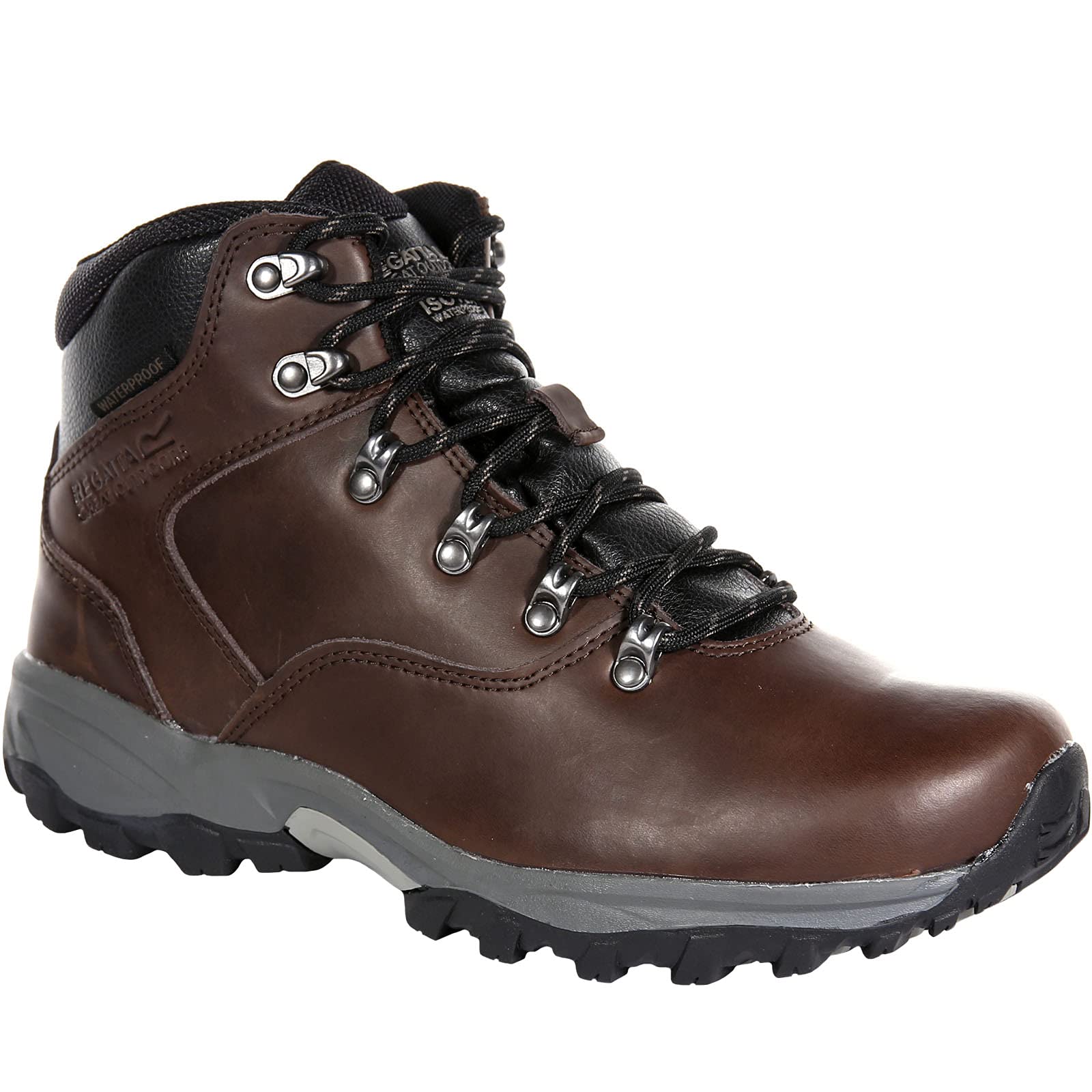 Regatta Men's Bainsford Waterproof Walking Shoes - Lightweight Hiking & Outdoor Trekking Footwear for Men - Perfect for Trail Walking, Travel & Casual Wear