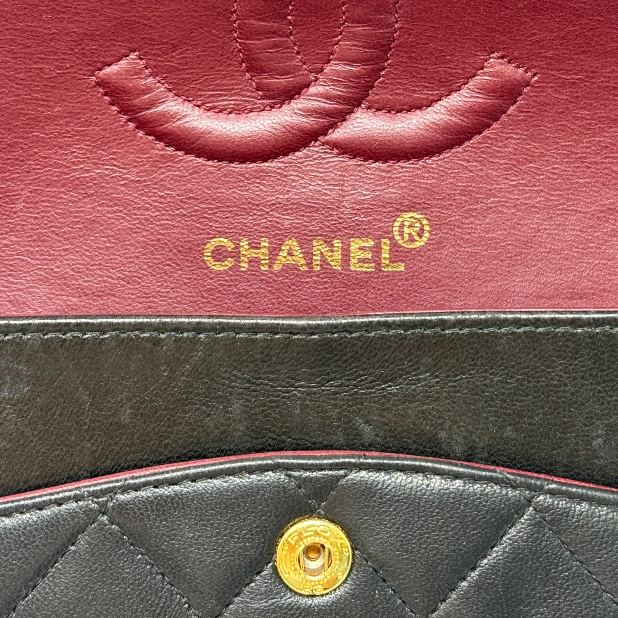 Chanel Black Medium Vintage Classic Flap Bag - Timeless Luxury Handbag for Women | Perfect for Evening Events, Date Nights & Special Occasions