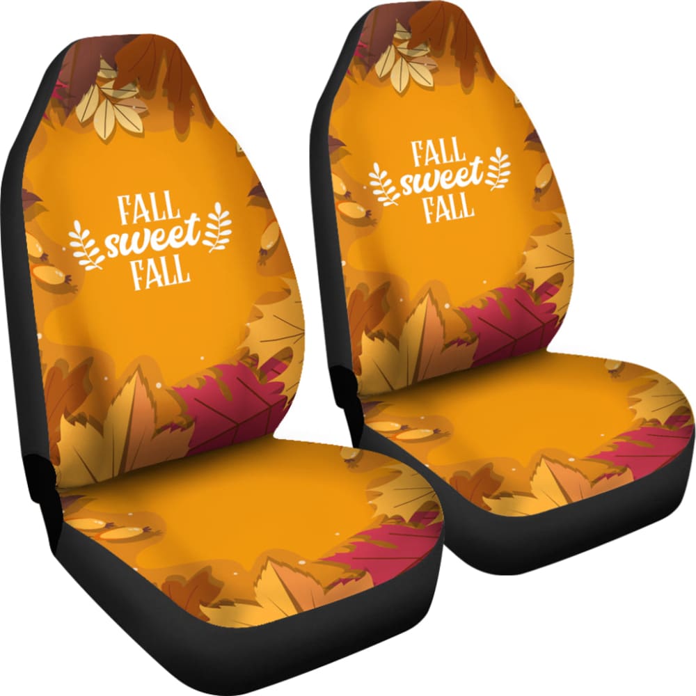 Cozy Autumn Car Seat Covers - Soft & Warm Fall-Themed Car Accessories for Comfortable Driving | Perfect for Seasonal Road Trips & Holiday Travel