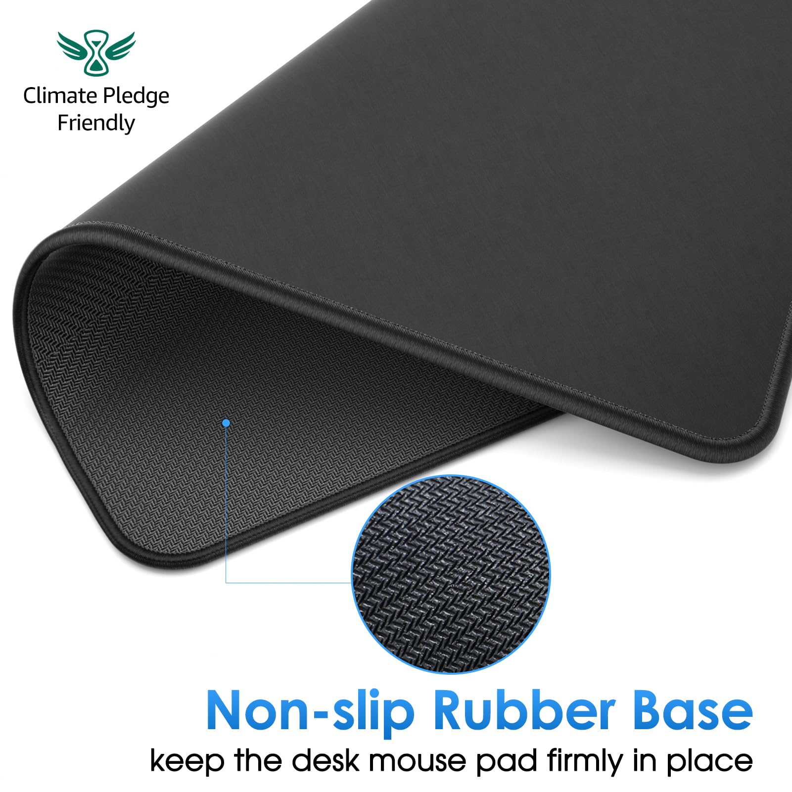 KTRIO 10-Pack Large Non-Slip Mouse Pads (11