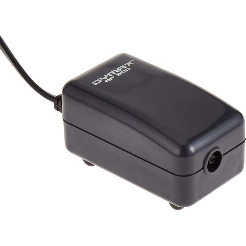 Dymax AP300 Aquarium Air Pump 2.5W - Quiet Oxygen Pump for Fish Tank, Hydroponics, Pond Aeration | Perfect for Home Aquariums, Fish Breeding & Water Gardens