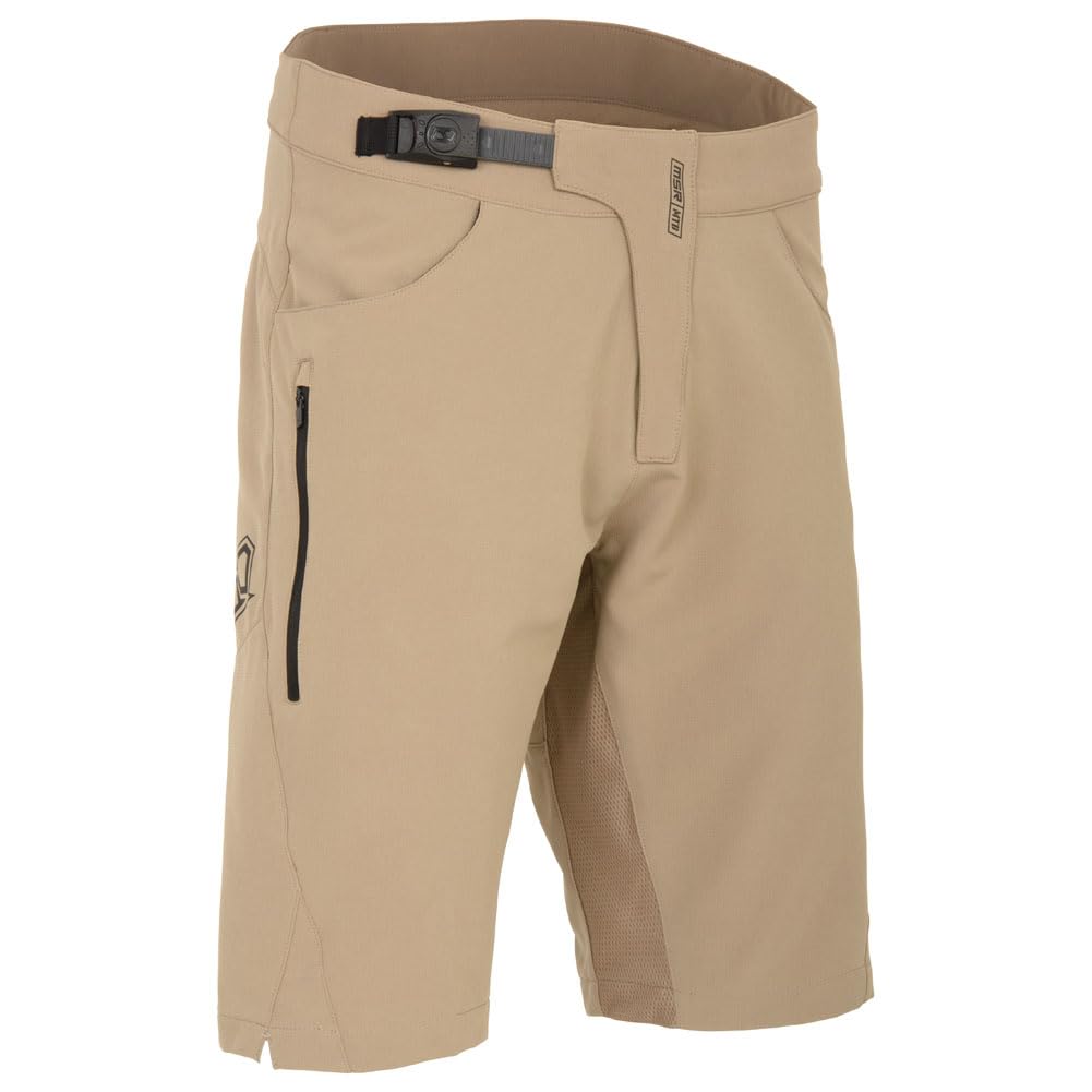 MSR MTB Rush Shorts - Men's Mountain Biking Shorts with Breathable Fabric & Padded Liner - Perfect for Trail Riding, Downhill & Enduro Cycling