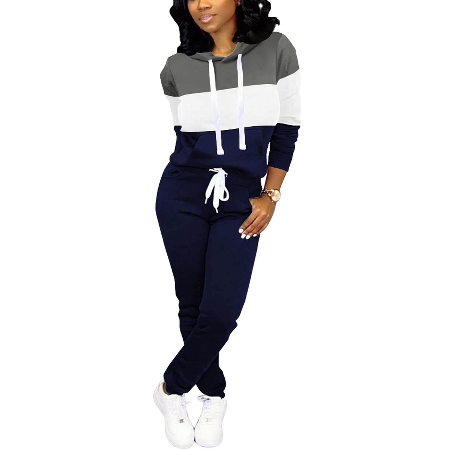 Women's Two Piece Jogging Suits - Casual Tracksuit Outfits for Running, Gym & Lounge Wear | Nimsruc