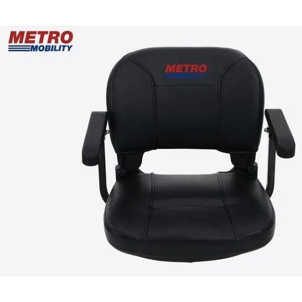 Metro Mobility M1 4 Wheel Electric Mobility Scooter for Adults & Seniors - Lightweight Foldable Design for Indoor & Outdoor Use, Travel, Shopping & Daily Activities
