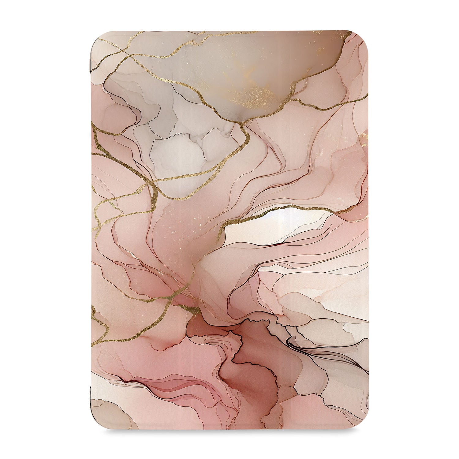 Samsung Tablet Case Marble Design - Slim Protective Cover for Samsung Galaxy Tab A/S6/S7/S8 - Durable Shockproof Stand Case for Work, School & Travel
