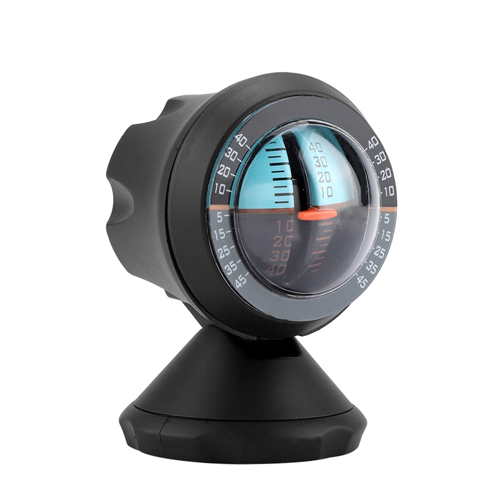 FIYO Digital Car Inclinometer & Tilt Gauge with Compass - Dashboard Mounted Level Indicator for Off-Road Vehicles, SUVs, Trucks - Essential Road Safety Instrument for Adventure & Daily Driving