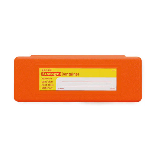 Orange Pen Holder Storage Case - Durable Pencil Organizer for School, Office & Travel - Perfect for Students, Artists & Professionals