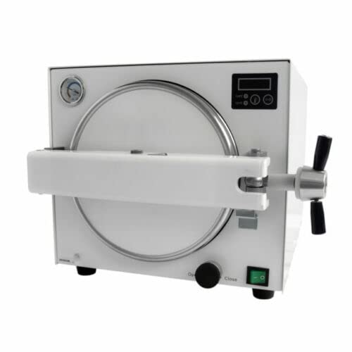18L Lab Autoclave Steam Sterilizer - E218 Medical Equipment for Dental, Hospital & Laboratory Use | High-Pressure Sterilization Device for Instruments, Glassware & Surgical Tools