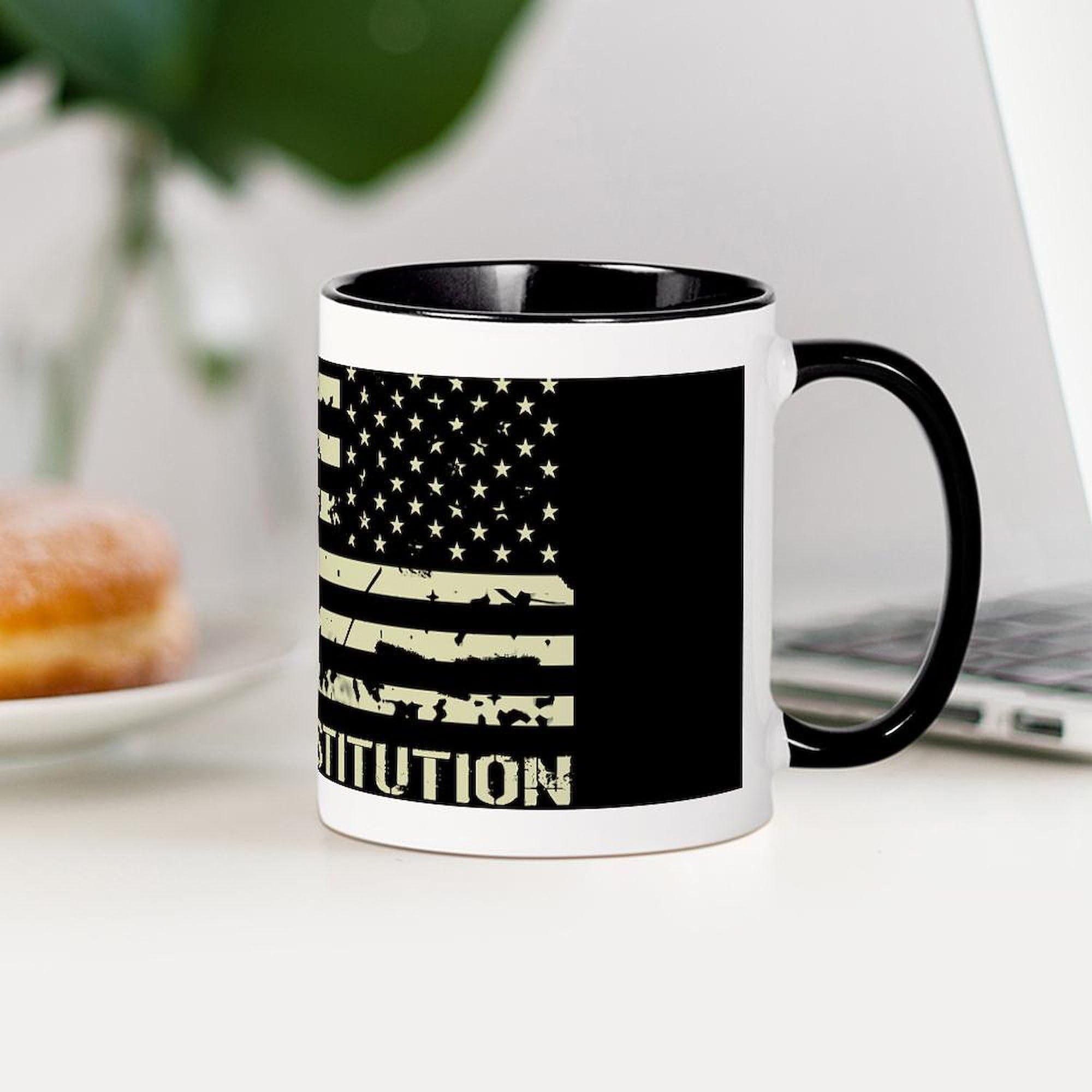 USS Constitution 11 oz Ceramic Coffee Mug - Navy Themed Collectible Cup for Home, Office & Gifts | Perfect for Coffee, Tea & Hot Drinks
