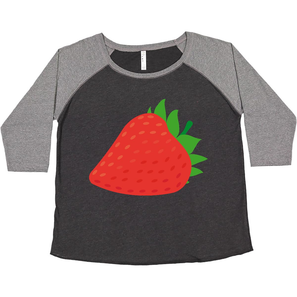 Inktastic Strawberry Fruit Women's Plus Size T-Shirt - Soft & Comfortable Casual Tee for Everyday Wear, Summer Outfits, and Lounge Relaxation
