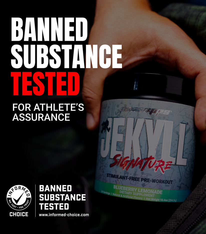 Dr. Jekyll® Signature V2 Stimulant-Free Pre-Workout Powder - Boost Focus, Energy & Endurance for Gym, Weightlifting & Athletic Performance