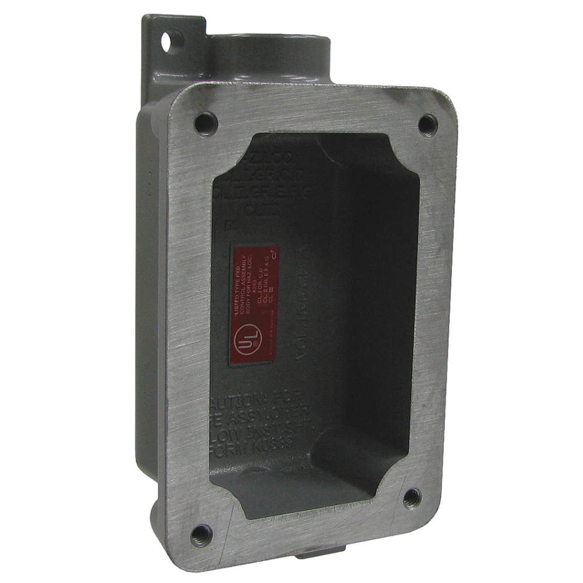 Killark FXB-2 Aluminum Single Gang Device Box with 3/4