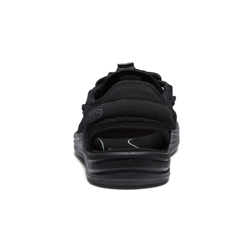 Men's UNEEK II Open Toe Sandals - Black/Black | Lightweight Hiking & Outdoor Adventure Shoes for Men