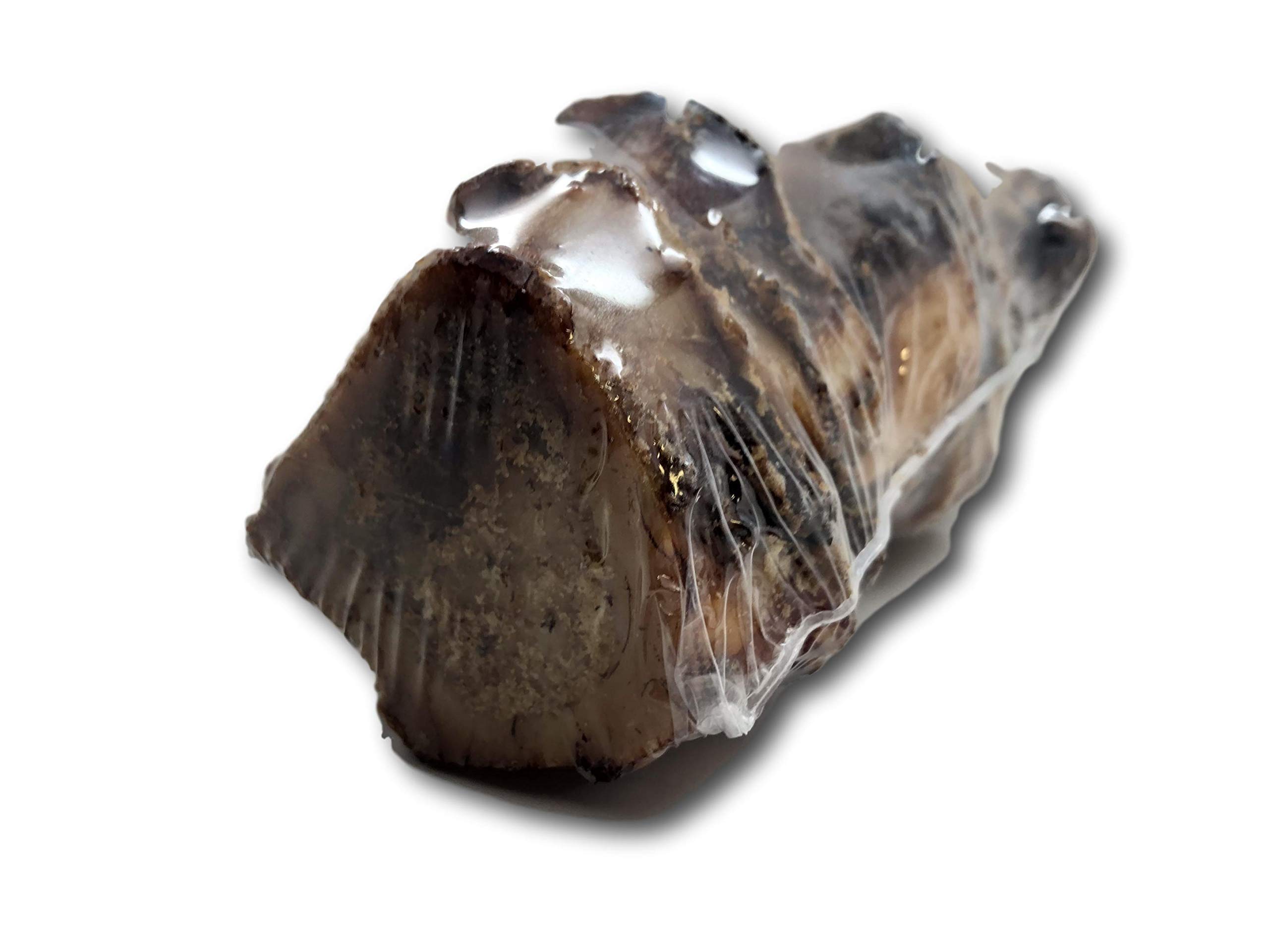 Premium USA-Made Dog Bones with Bone Marrow - Long-Lasting Natural Beef Femur Chews for Small Dogs (3 Pack of 6 Slices) - Perfect for Teething, Training & Dental Health
