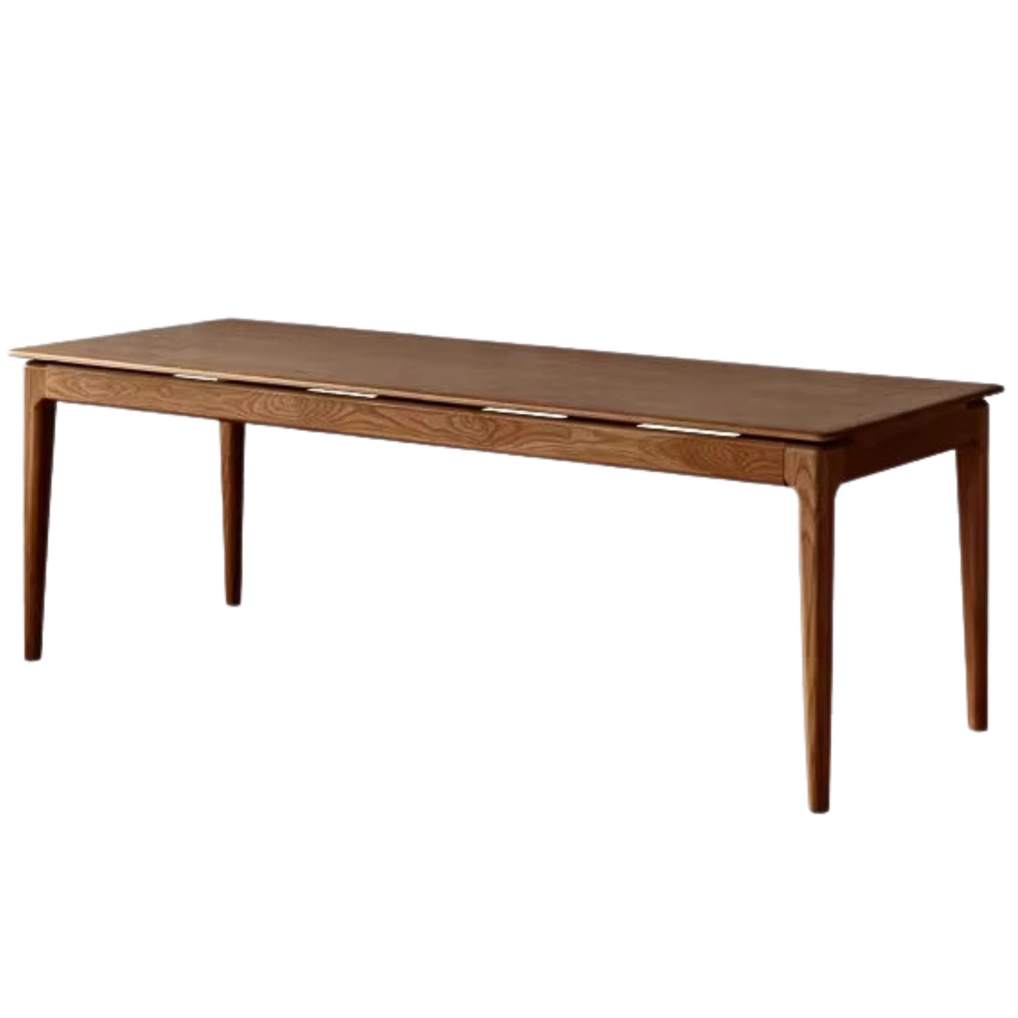 Premium Black Walnut & Ash Solid Wood Office Desk - Long Executive Work Table for Home & Business Use - Perfect for Modern Workspaces, Study Rooms & Office Decor
