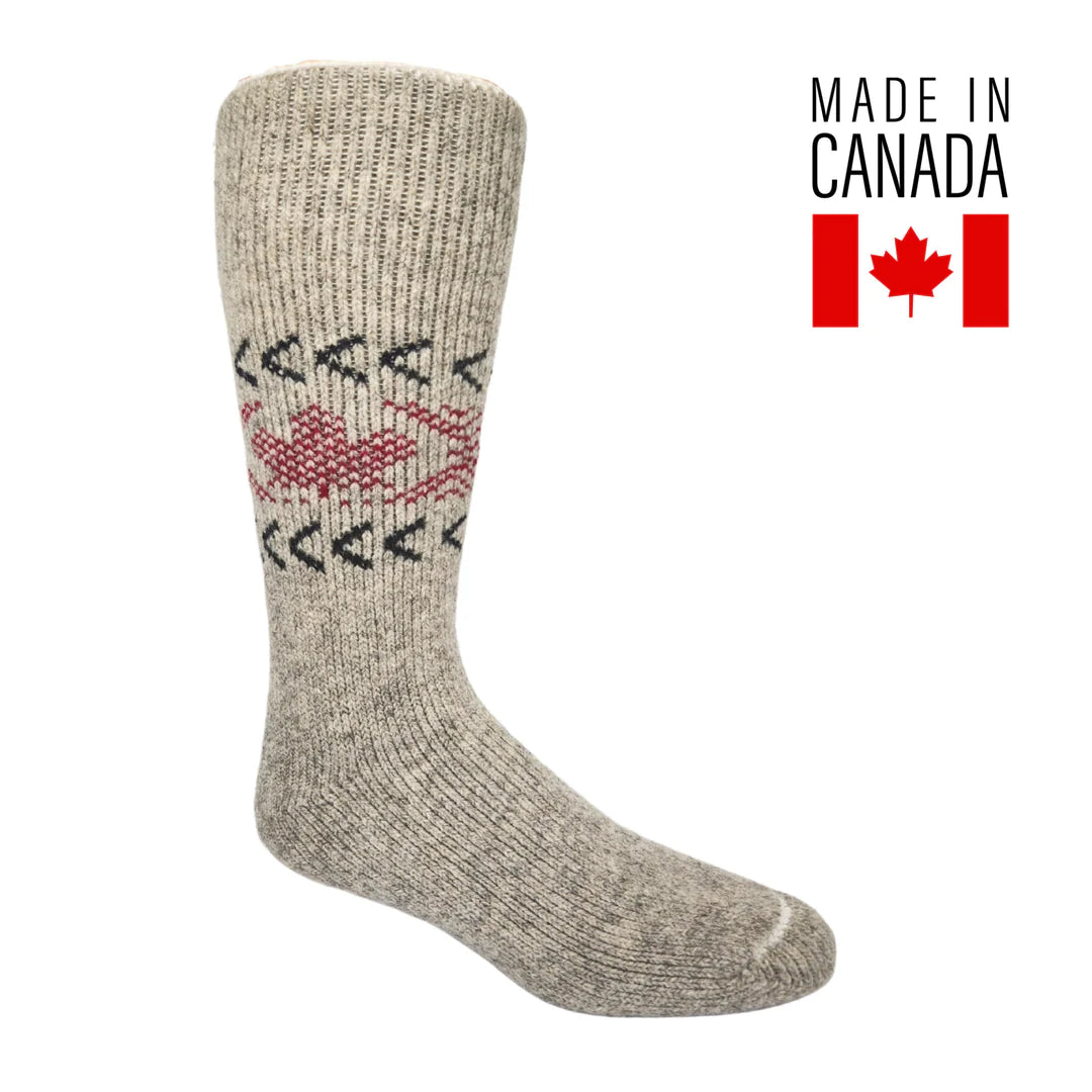 J.B. Field's Men's Icelandic 40 Below True North Wool Thermal Winter Socks - Ultra Warm Merino Wool Socks for Extreme Cold Weather, Hiking, Skiing & Outdoor Activities