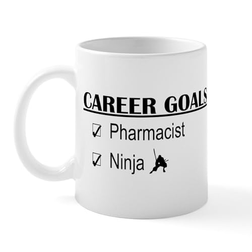 White - Pharmacist Career Goals Mug