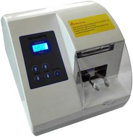 BONEW Oral Lab Digital Amalgamator - High Speed Noiseless Amalgam Mixing Machine for Dental Capsules | Professional Dental Lab Equipment HL-AH G10 | Perfect for Dental Clinics, Laboratories & Crown/Bridge Work