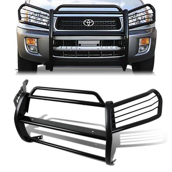 2006-2012 Toyota RAV4 Heavy Duty Steel Brush Grille Guard - Black Front Bumper Protection for Off-Road & Adventure Driving