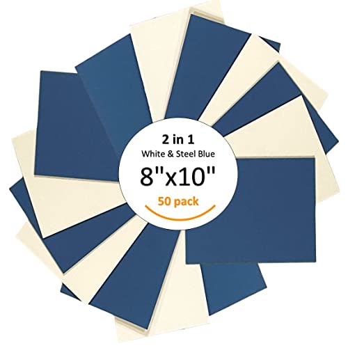 White-Blue (Pack of 50)