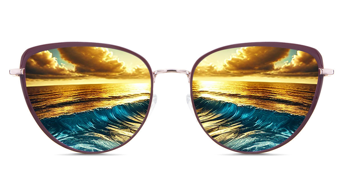 Trinity Women's Prescription Polarized Sunglasses - UV Protection, Anti-Glare, Stylish & Comfortable for Driving, Outdoor Sports & Daily Wear