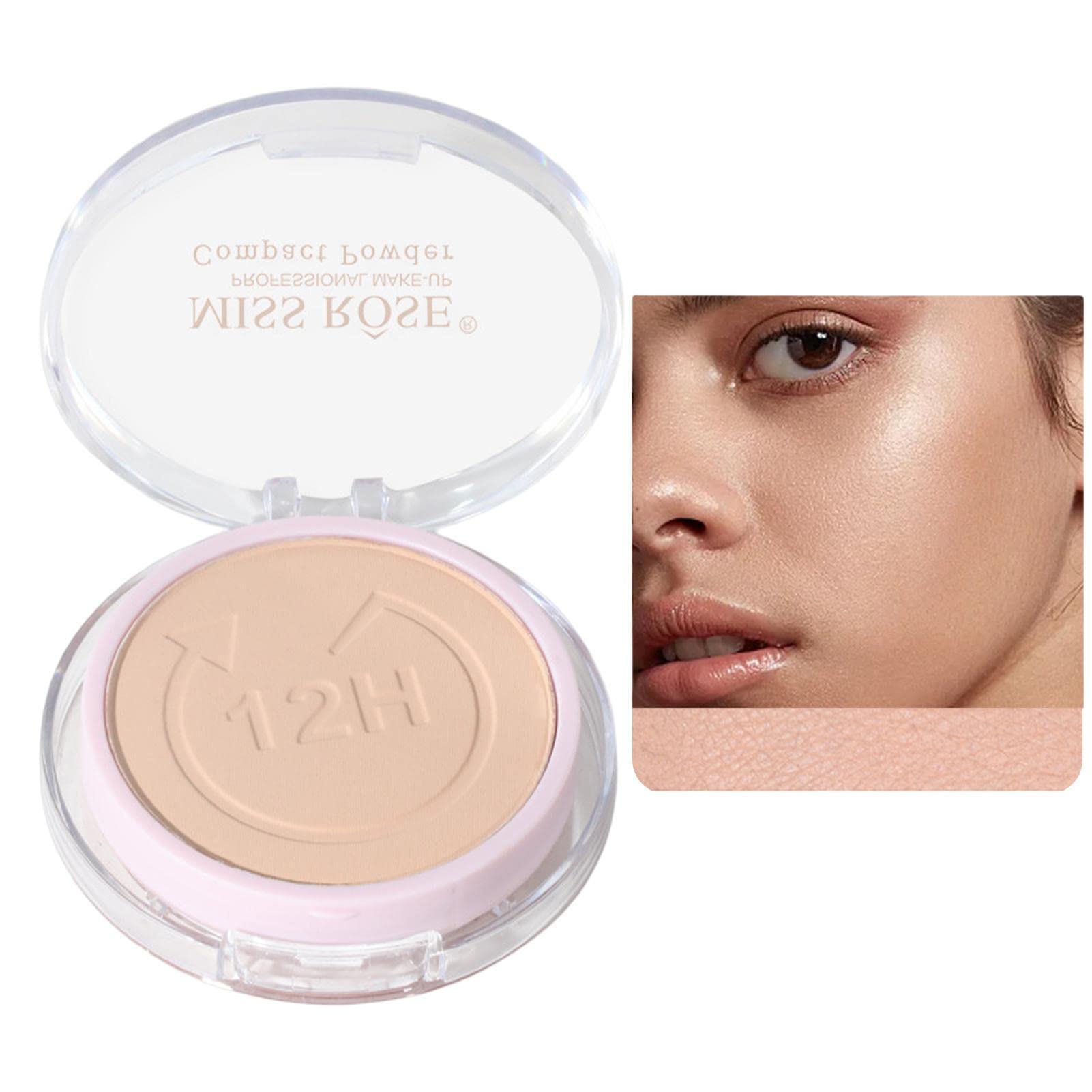 Matte Smooth Silky Face Setting Powder - Oil Control & Pore Minimizing Makeup for Flawless Skin Tone | Travel-Friendly & Daily Use for Women & Teen Girls | Perfect for Touch-Ups & Long-Lasting Wear