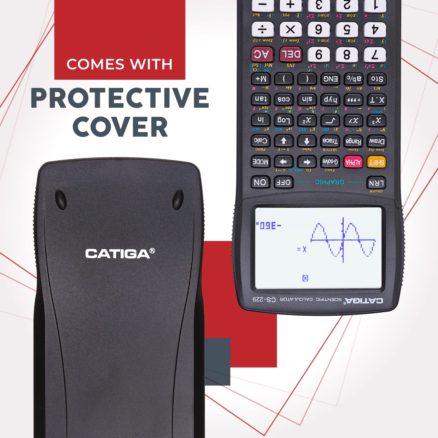 CS 229 Scientific Calculator with Graphing Function - Multiple Modes for Beginners & Advanced Users | Perfect for High School, College & Engineering Students