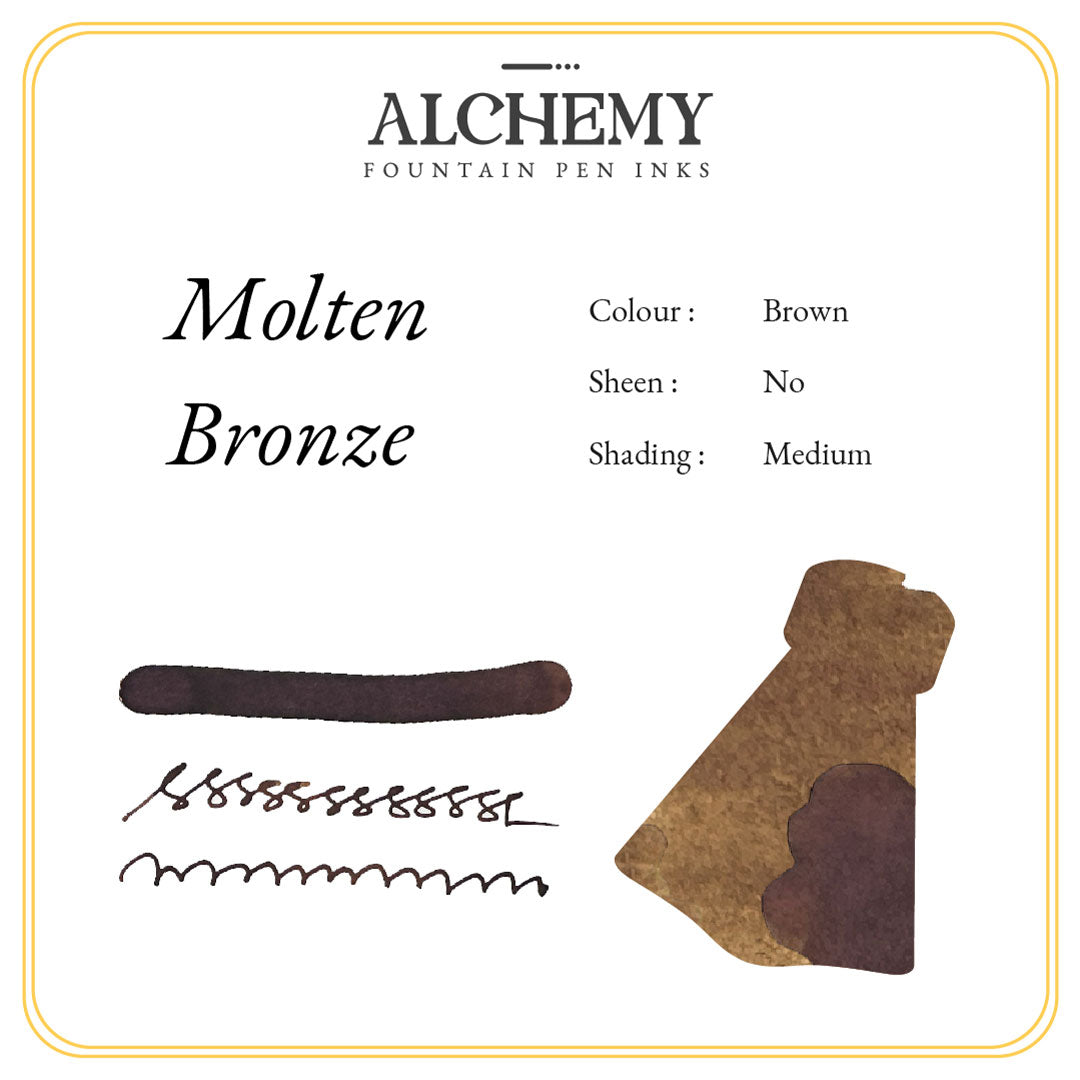 Premium Endless Alchemy Fountain Pen Ink - 45ml Bottle, Smooth Writing for Calligraphy & Journaling - Perfect for Artists, Writers & Pen Enthusiasts