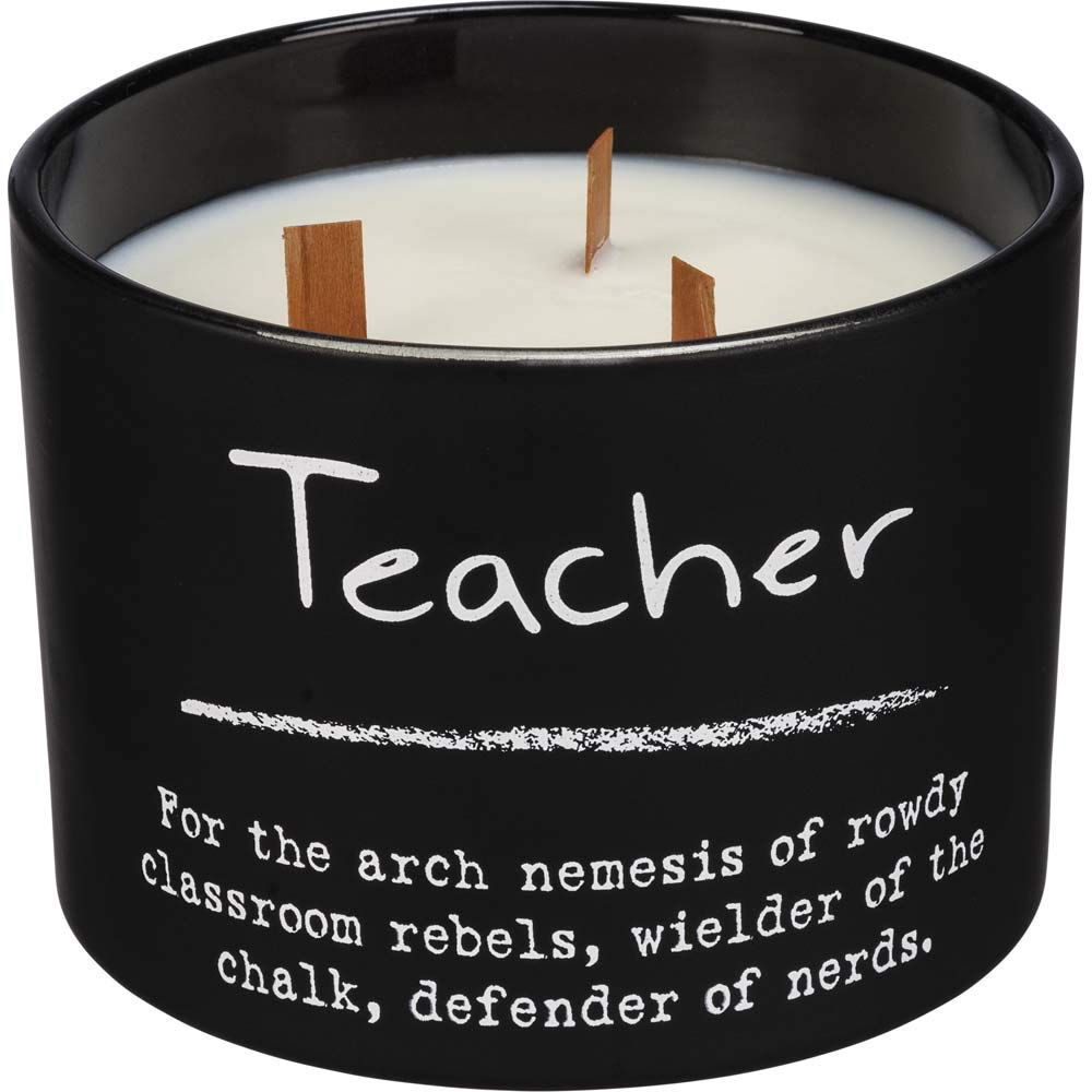 Scented Jar Candle - Perfect Teacher Gift, Classroom Decor & Relaxing Aromatherapy for Home