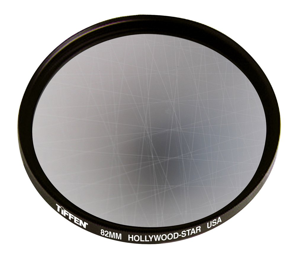 Tiffen Hollywood Star 82mm Cross Screen Filter - 8-Point Star Effect for Cinematic Photography, White Metal Lens Filter for DSLR & Mirrorless Cameras - Perfect for Portraits, Night Scenes & Glamorous Shots
