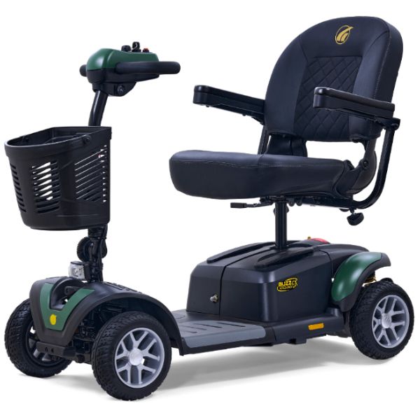Golden Technologies Buzzaround EX 4 Wheel Mobility Scooter - Lightweight & Foldable Electric Scooter for Adults & Seniors - Ideal for Indoor/Outdoor Use, Shopping Malls & Travel