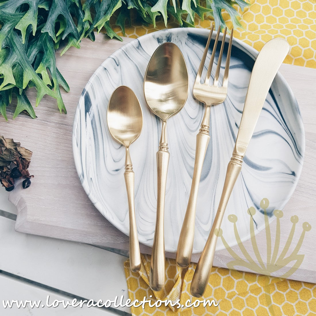 **70% Off Parisienne Matte Gold Stainless Steel SS304 Main Spoon - Elegant Dining & Kitchen Utensil for Restaurants, Weddings & Home Entertaining**
