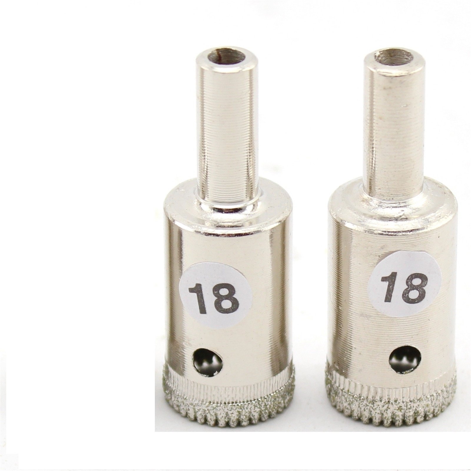 Premium Diamond Drill Bits Set - 2Pcs Diamond Hole Saw for Glass, Ceramic Tile, Porcelain, Marble & Granite - Perfect for DIY Projects, Home Renovation & Crafting Stone Bottles