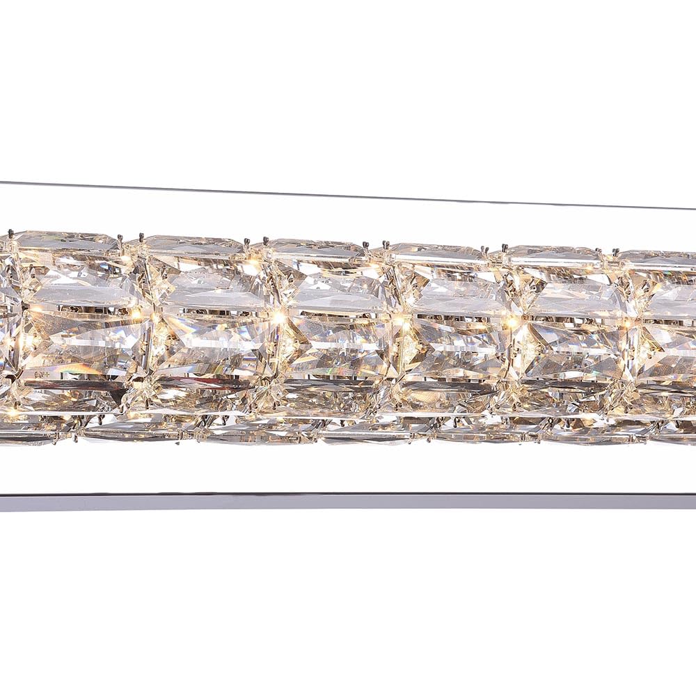 10W 16-LED Chrome Bathroom Vanity Light Fixture - Modern Energy-Efficient Mirror Lighting for Bathroom, Dressing Room & Makeup Area