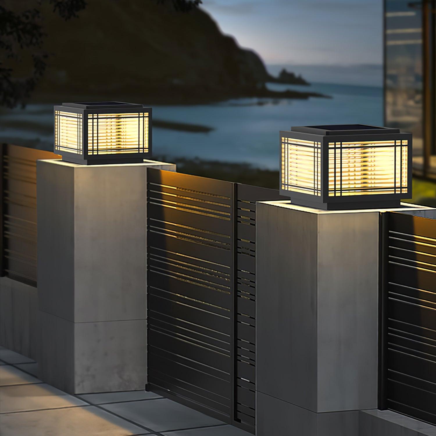Outdoor Deck Post Light - Waterproof & Durable LED Deck Lighting for Patio, Garden, and Backyard - Perfect for Evening Gatherings and Landscape Illumination